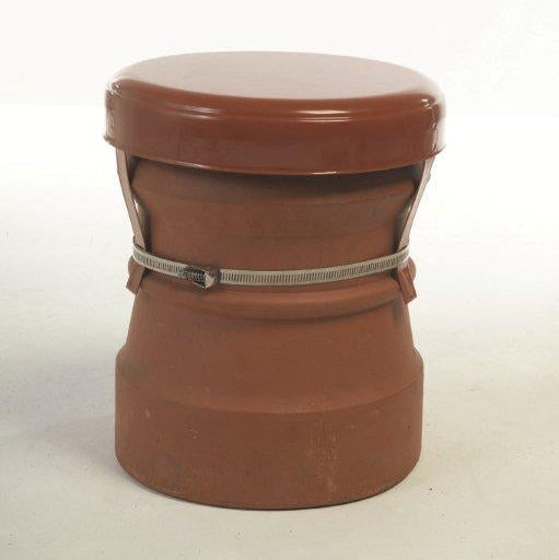Metal Red Chimney Capper Cowl