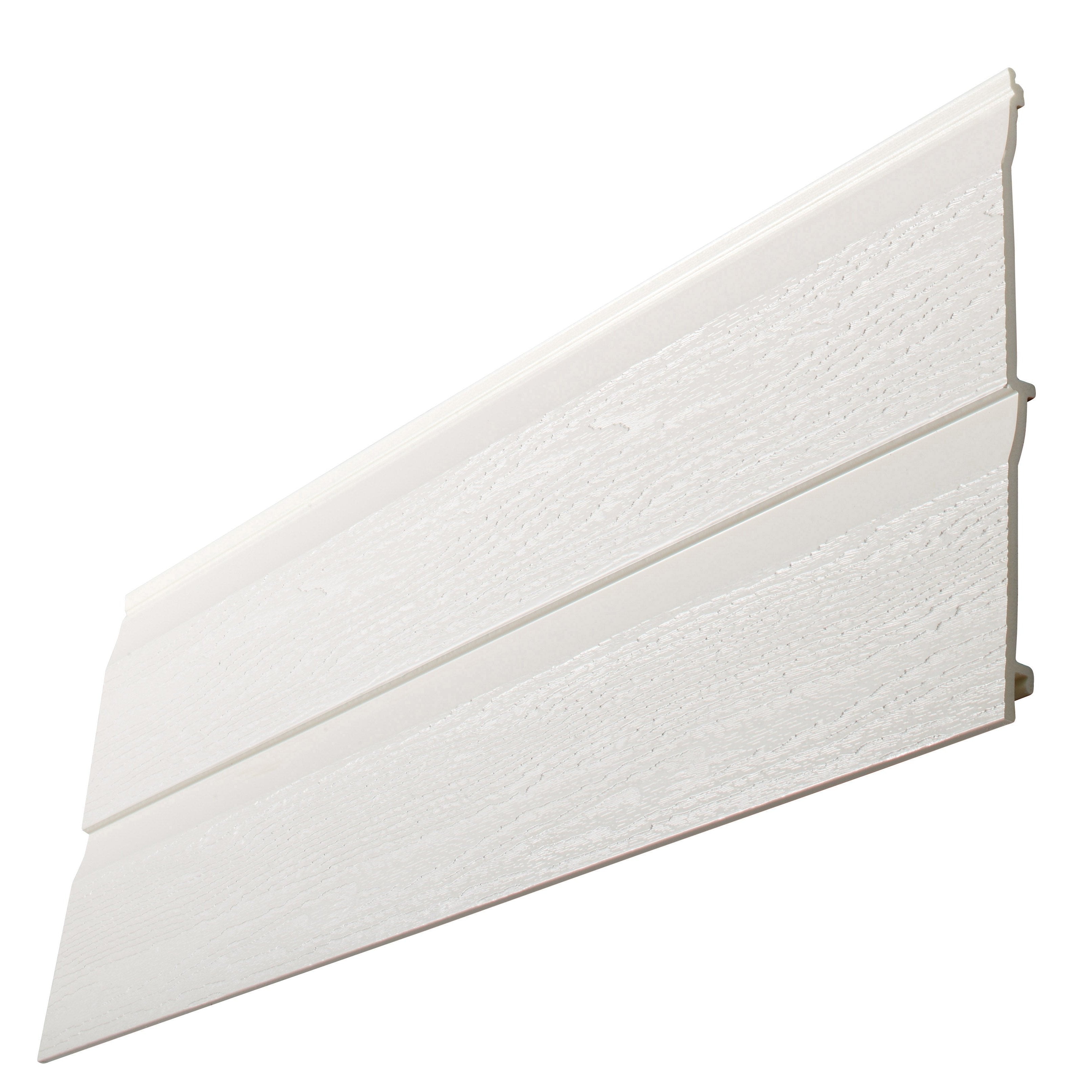 Swish M-Boss Shiplap 300mm Plastic Cladding White
