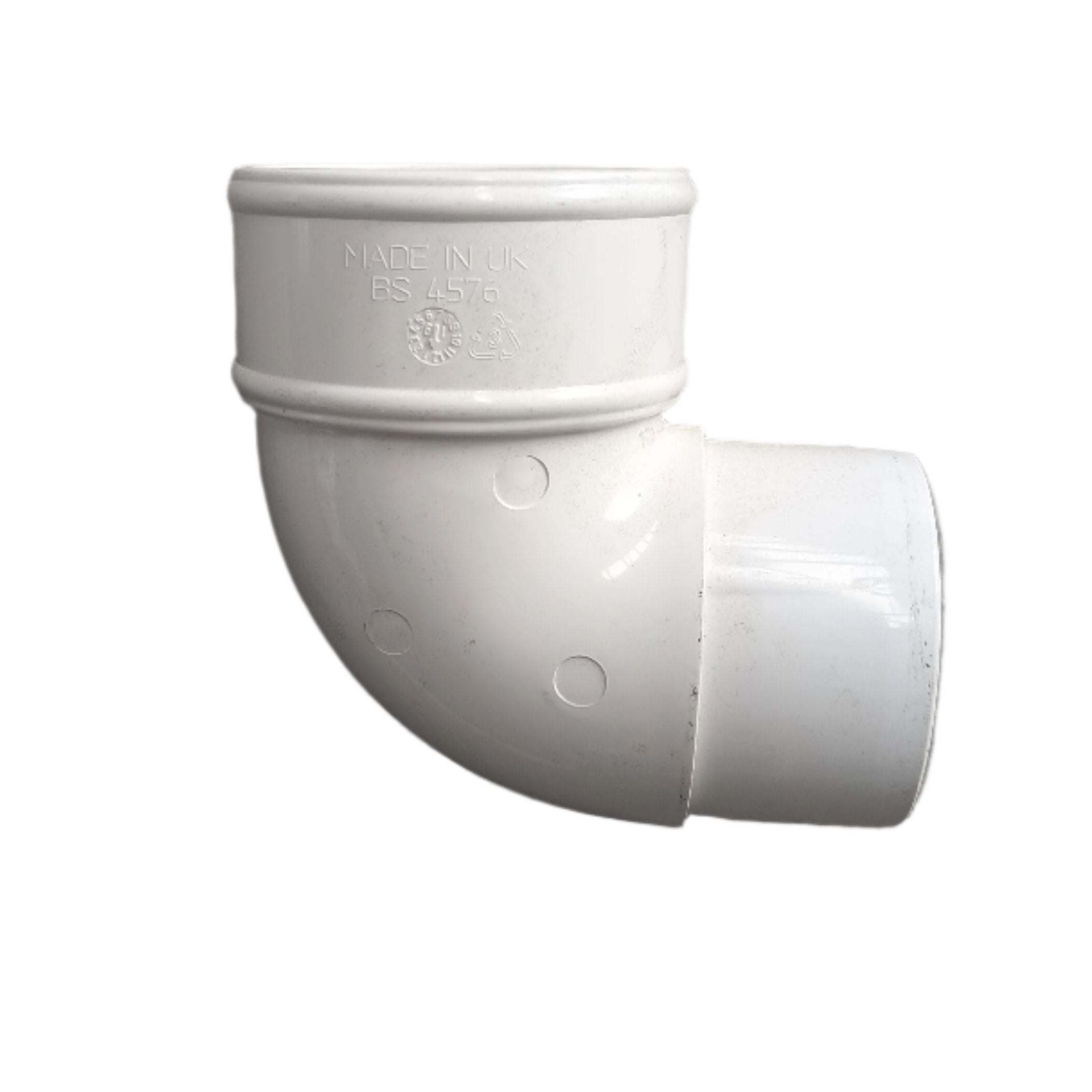 Round White Downpipe & Ancillaries