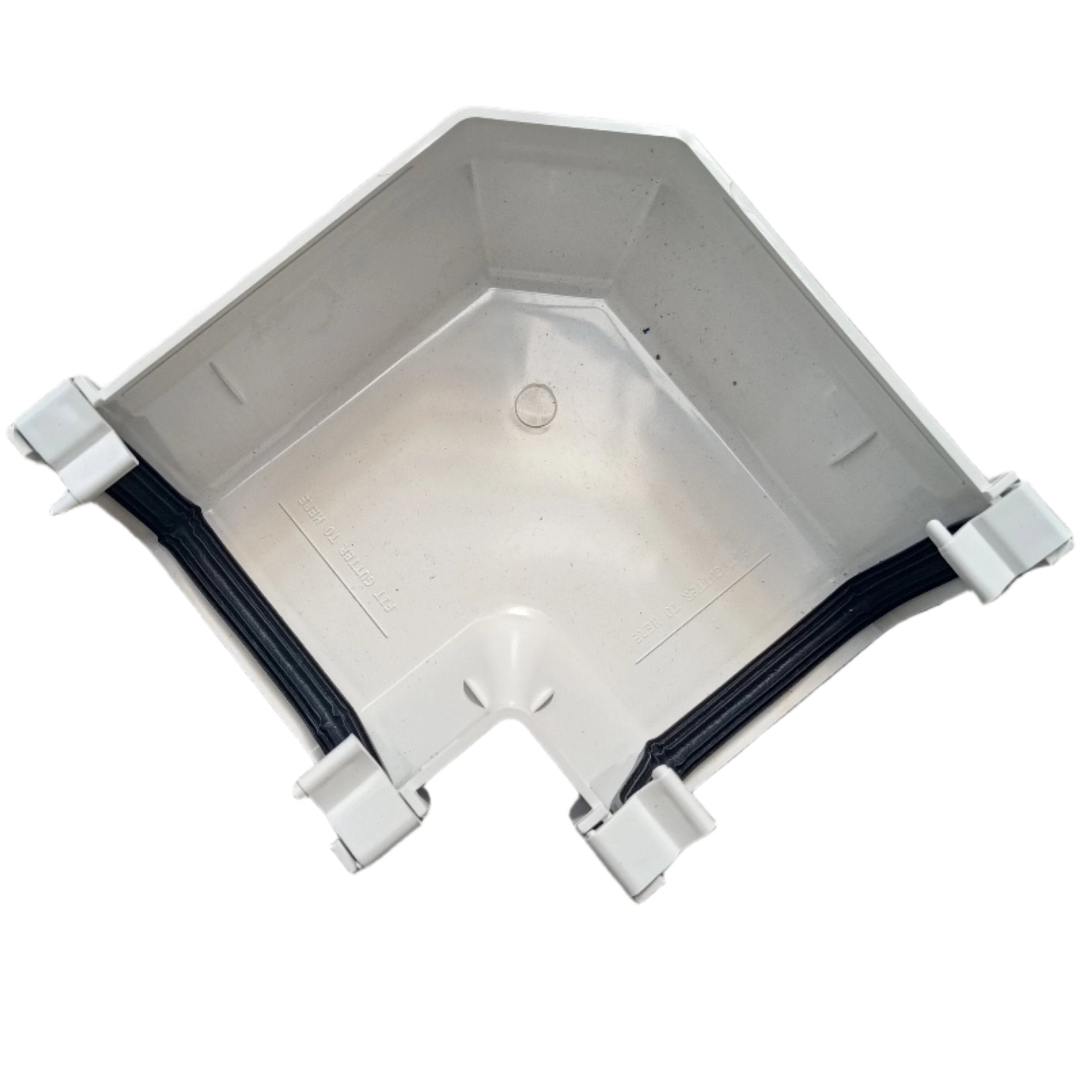 Square White Gutter & Ancillaries