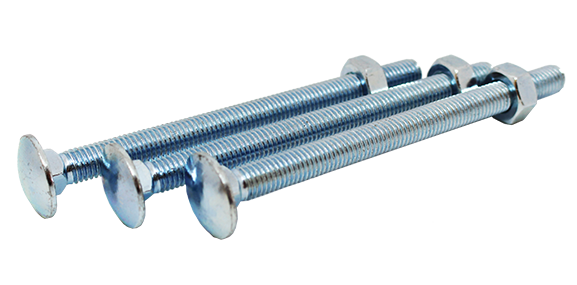 BZP Cup Square Hex Coach Bolts