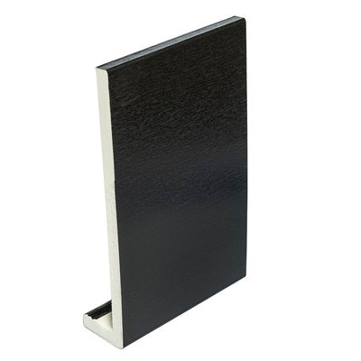 Black Woodgrain Foiled UPVC Cover Board