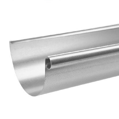 Half Round Galvanised Steel Gutter & Ancillaries