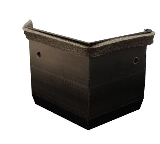 QuickTrim Flat Roof Trims Black