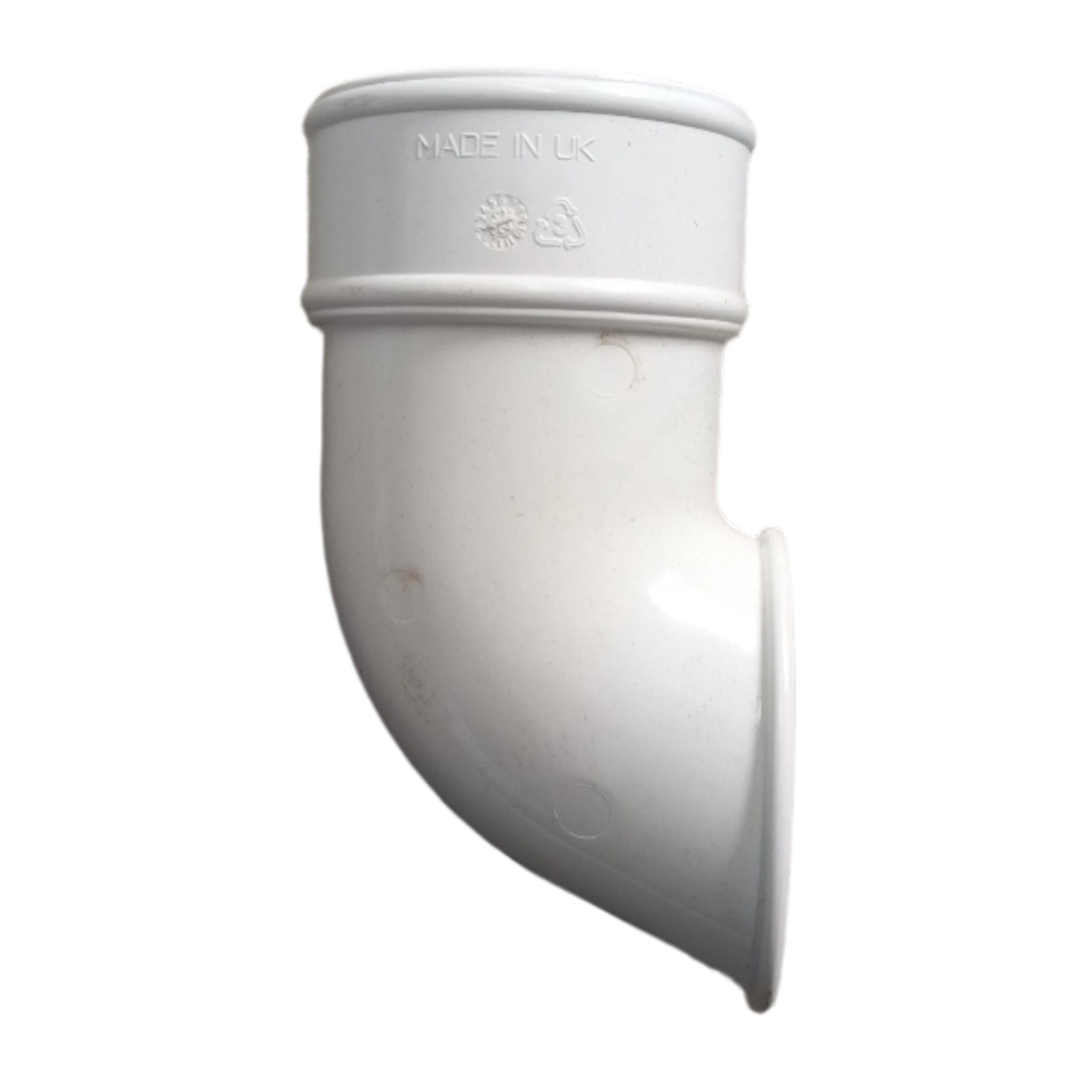 Round White Downpipe & Ancillaries