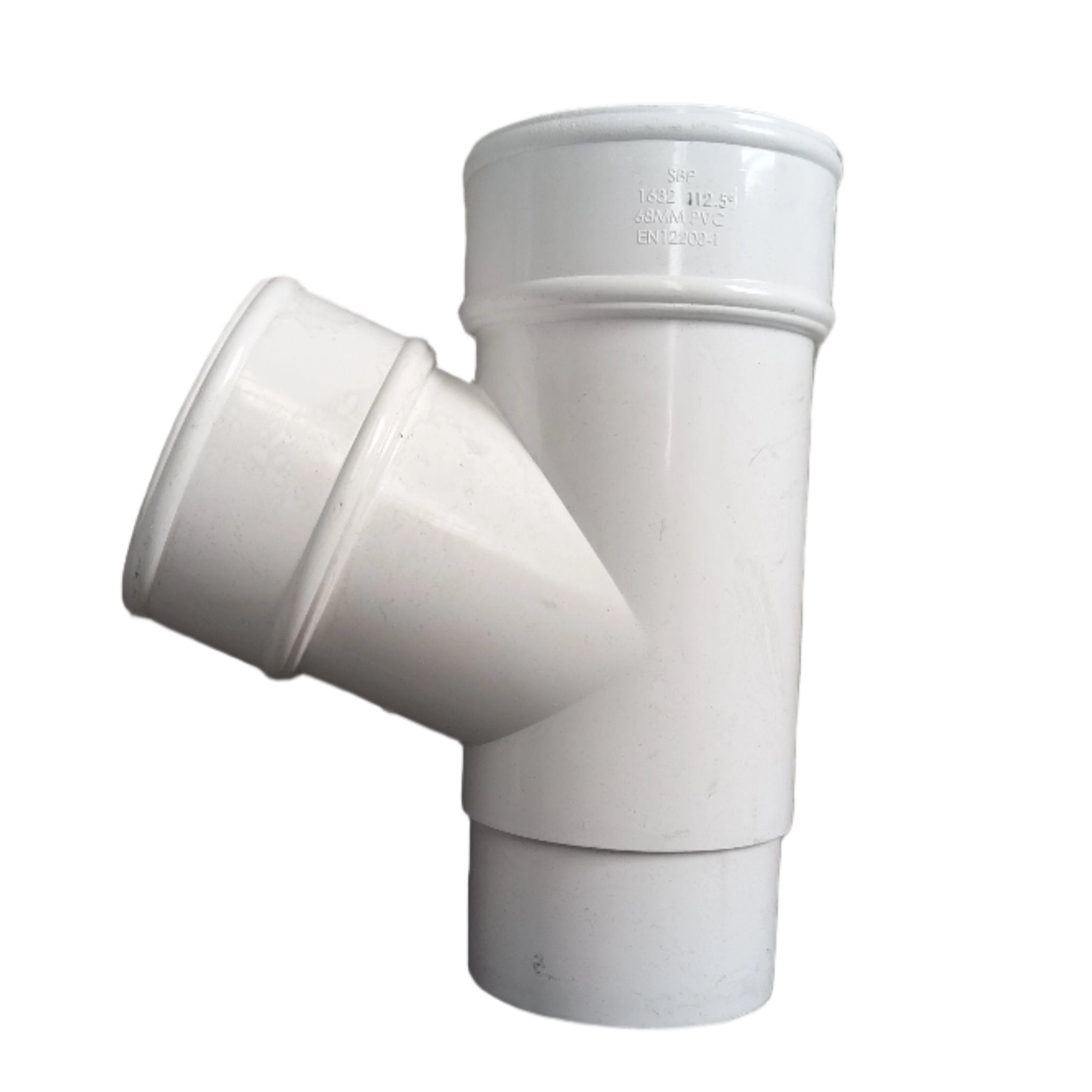 Round White Downpipe & Ancillaries