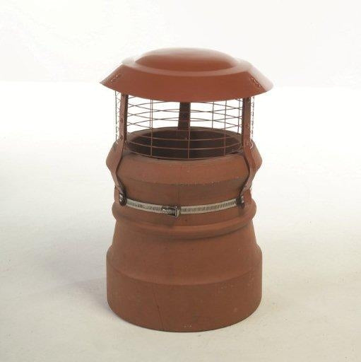 Metal Junior Multi Fuel Bird Guard Cowl Red