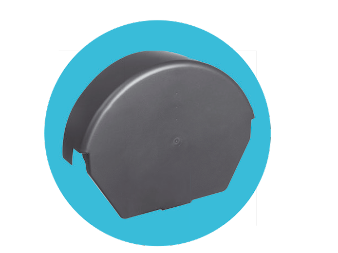 Verge Wizard Dry Verge Half Round End Cap